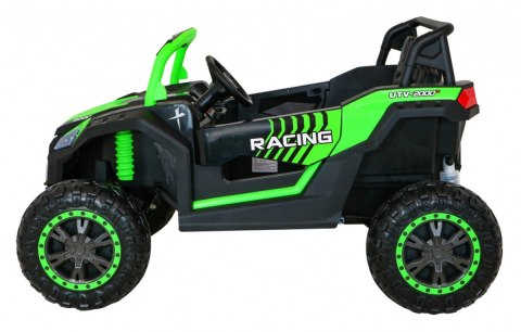 Buggy ATV Racing dla 2 dzieci Zielony + Napęd 4x4 + Pilot + Wolny Start + MP3 LED Buggy ATV Racing dla 2 dzieci Zielony + Napęd 4x4 + Pilot + Wolny Start + MP3 LED