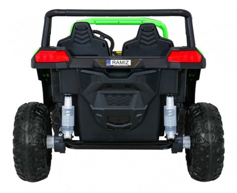 Buggy ATV Racing dla 2 dzieci Zielony + Napęd 4x4 + Pilot + Wolny Start + MP3 LED Buggy ATV Racing dla 2 dzieci Zielony + Napęd 4x4 + Pilot + Wolny Start + MP3 LED