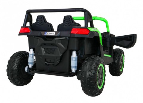 Buggy ATV Racing dla 2 dzieci Zielony + Napęd 4x4 + Pilot + Wolny Start + MP3 LED Buggy ATV Racing dla 2 dzieci Zielony + Napęd 4x4 + Pilot + Wolny Start + MP3 LED