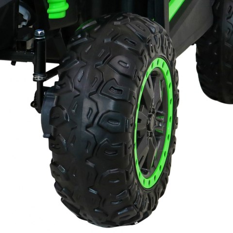 Buggy ATV Racing dla 2 dzieci Zielony + Napęd 4x4 + Pilot + Wolny Start + MP3 LED Buggy ATV Racing dla 2 dzieci Zielony + Napęd 4x4 + Pilot + Wolny Start + MP3 LED