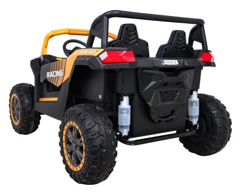 Buggy ATV Racing dla 2 dzieci Złoty + Napęd 4x4 + Pilot + Wolny Start + MP3 LED Buggy ATV Racing dla 2 dzieci Złoty + Napęd 4x4 + Pilot + Wolny Start + MP3 LED