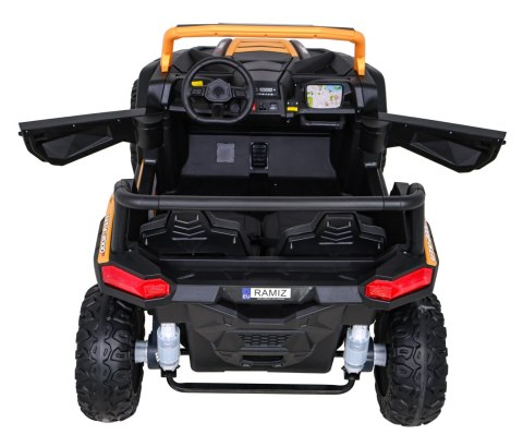 Buggy ATV Racing dla 2 dzieci Złoty + Napęd 4x4 + Pilot + Wolny Start + MP3 LED Buggy ATV Racing dla 2 dzieci Złoty + Napęd 4x4 + Pilot + Wolny Start + MP3 LED