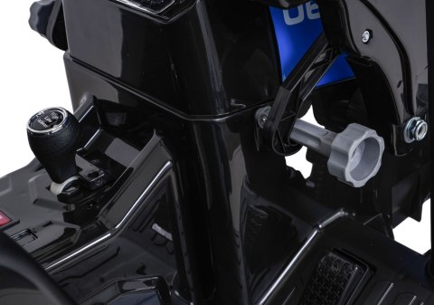 Pojazd MEGA Traktor D68 Z Przyczepką Niebieski Pojazd MEGA Traktor D68 Z Przyczepką Niebieski