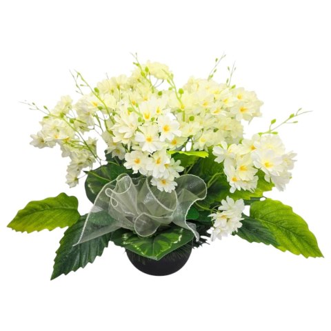 STROIK NA CMENTARZ KWIATY NA GRÓB POMNIK MISA Z OBCIĄŻENIEM