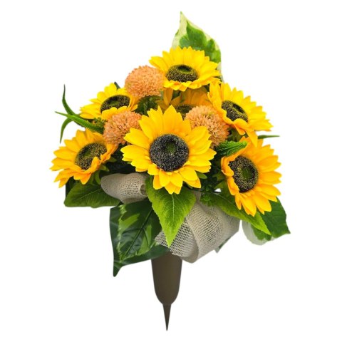 STROIK NA CMENTARZ SZPIC BUKIET DO WBIJANIA W ZIEMIĘ PRZY GROBIE KAPLICZCE