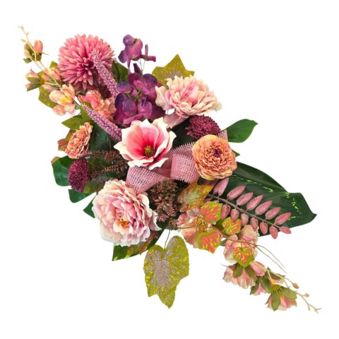 Stroik na cmentarz kwiaty wiązanka miska na grób wszystkich świętych