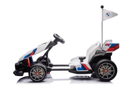Pojazd Gokart BMW z Funkcją Driftu Biały Pojazd Gokart BMW z Funkcją Driftu Biały