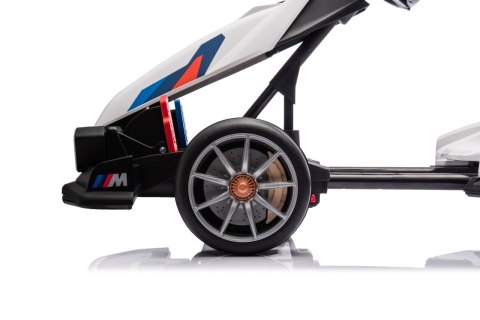 Pojazd Gokart BMW z Funkcją Driftu Biały Pojazd Gokart BMW z Funkcją Driftu Biały