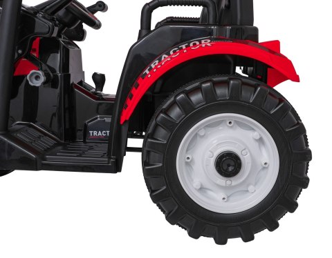 Pojazd MEGA Traktor D68 Z Przyczepką Czerwony Pojazd MEGA Traktor D68 Z Przyczepką Czerwony