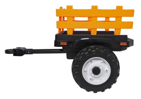 Pojazd MEGA Traktor D68 Z Przyczepką Czerwony Pojazd MEGA Traktor D68 Z Przyczepką Czerwony