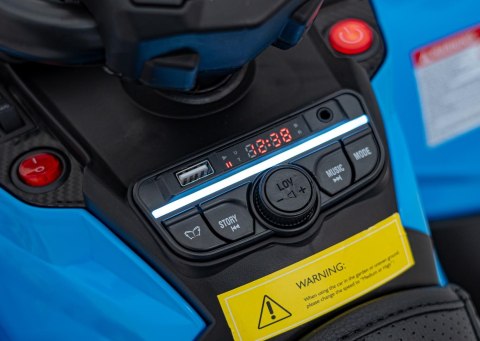 Quad Can Am Outlander ATV Niebieski