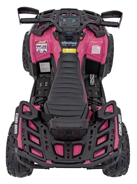 Quad Can Am Outlander ATV Różowy