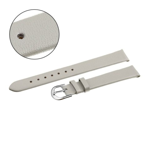 Pasek skórzany do zegarka W36L - jasny szary - 18mm Pasek skórzany do zegarka W36L - jasny szary - 18mm