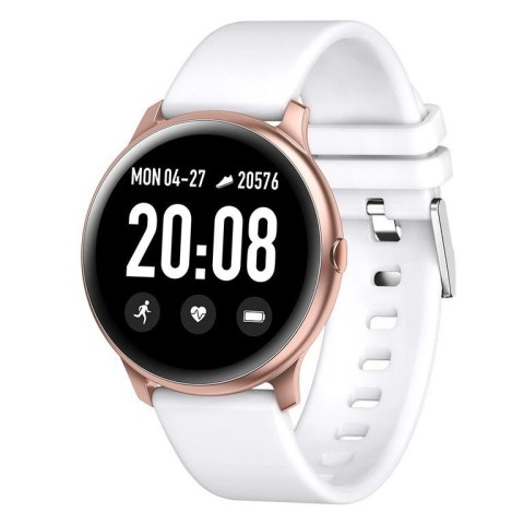 SMARTWATCH DAMSKI G. Rossi SW010-7 rosegold/white (sg005e)