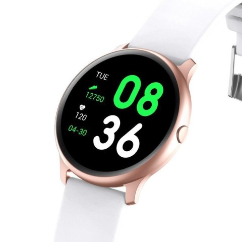 SMARTWATCH DAMSKI G. Rossi SW010-7 rosegold/white (sg005e)