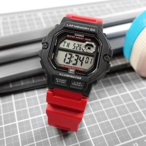 ZEGAREK MĘSKI CASIO Sports WS-1400H-4AVEF + BOX (zd271g)