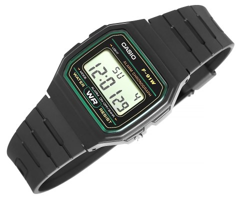 Zegarek Męski CASIO F-91W-3DG + BOX Zegarek Męski CASIO F-91W-3DG + BOX