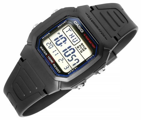Zegarek Męski CASIO W-800H-1AVES + BOX Zegarek Męski CASIO W-800H-1AVES + BOX
