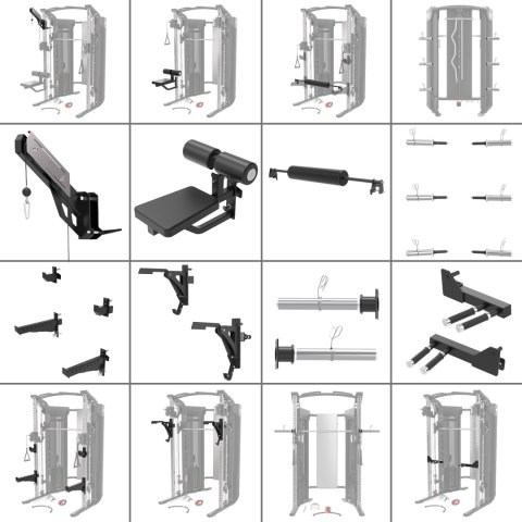 CYKLOP 10 ATLAS DO ĆWICZEŃ Z SUWNICĄ SMITHA SEMI COMMERCIAL HMS
