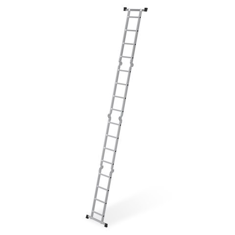 Drabina aluminiowa wielofunkcyjna 4x4 przegubowa składana 150 kg ModernHome