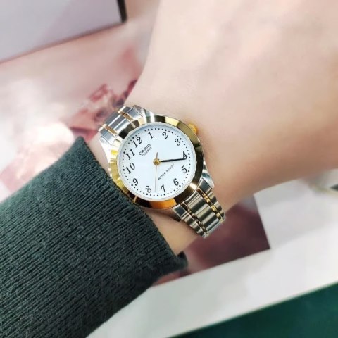 ZEGAREK DAMSKI CASIO LTP-1128G-7B (zd554b) + BOX