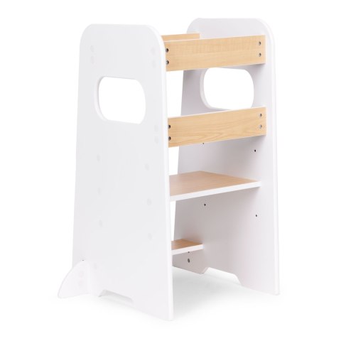 Pomocnik kuchenny kitchen helper Montessori regulowany podest dla dziecka ECOTOYS