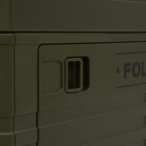 NCB4001 SKŁADANA SKRZYNIA KEMPINGOWA Z POKRYWĄ NILS CAMP