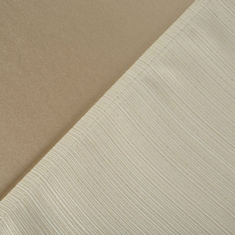 OBRUS GLAMO 140 X 300 CM BEŻOWY