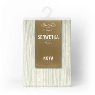 OBRUS GLAMO 30 X 40 CM BEŻOWY