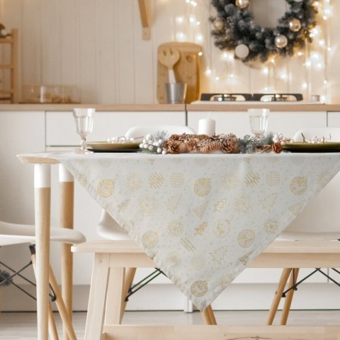 OBRUS FLASH 14 35 X 180 CM KREMOWY