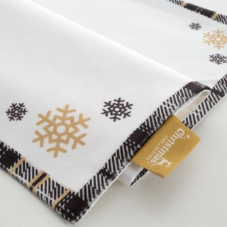 OBRUS ŚWIĄTECZNY ANGEL 30 X 40 CM BIAŁY