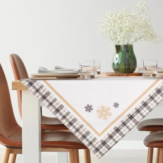 OBRUS ŚWIĄTECZNY ANGEL 85 X 85 CM BIAŁY