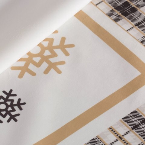 OBRUS ŚWIĄTECZNY ANGEL 85 X 85 CM BIAŁY