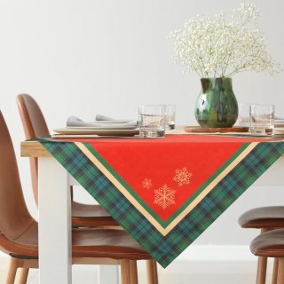 OBRUS ŚWIĄTECZNY CHERRY 85 X 85 CM CZERWONY