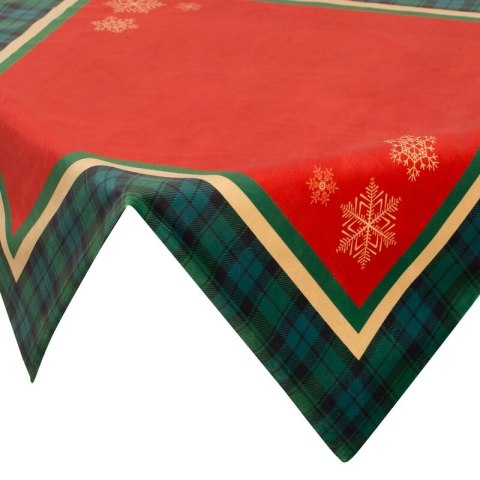 OBRUS ŚWIĄTECZNY CHERRY 85 X 85 CM CZERWONY