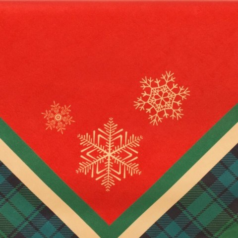 OBRUS ŚWIĄTECZNY CHERRY 85 X 85 CM CZERWONY