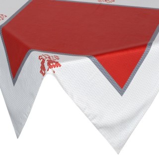 OBRUS ŚWIĄTECZNY NOEL 85 X 85 CM CZERWONY