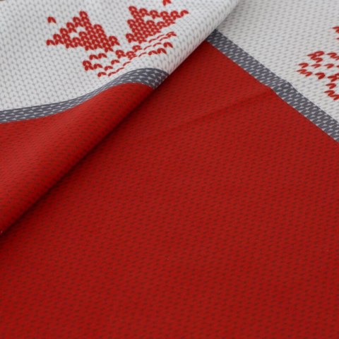 OBRUS ŚWIĄTECZNY NOEL 85 X 85 CM CZERWONY