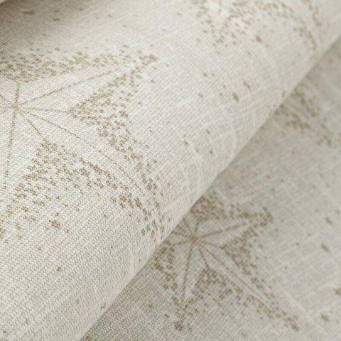 Komplet serwetek świątecznych 4 szt 30x40 cm kremowo, złoty bawełniany zdobione subtelnym wzorem gwiazdek WINTER