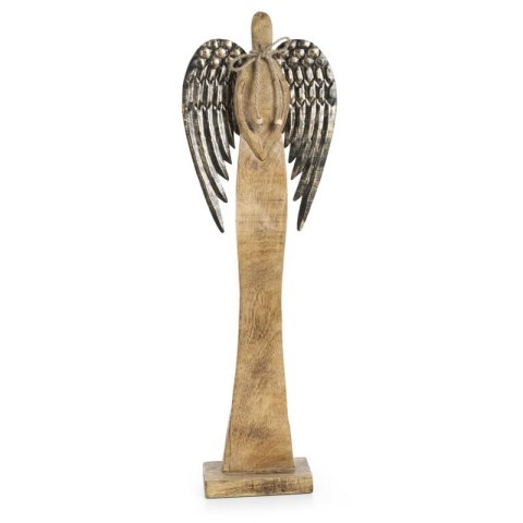 Figurka dekoracyjna świąteczna drewniany ANIOŁEK