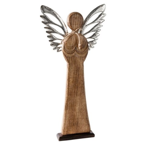 FIGURKA ŚWIATECZNA D9 27 X 5 X 55 CM BRĄZOWY