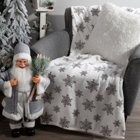 KOC ŚWIĄTECZNY BLINK 150 X 200 CM BIAŁY