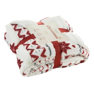 KOC ŚWIĄTECZNY KOC15 150 X 200 CM BIAŁY