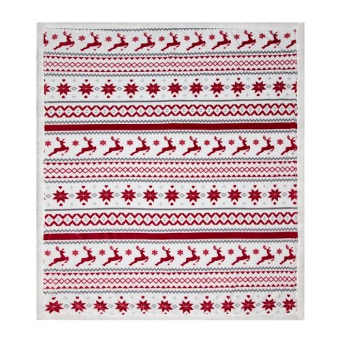 KOC ŚWIĄTECZNY KOC15 150 X 200 CM BIAŁY