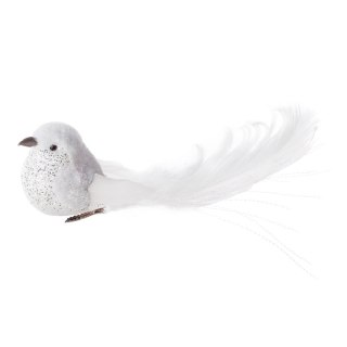 OZDOBA ŚWIĄTECZNA 495 18 X 5 X 5 CM BIAŁY