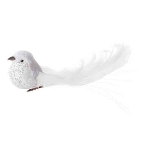 OZDOBA ŚWIĄTECZNA 495 18 X 5 X 5 CM BIAŁY