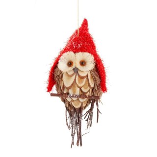 OZDOBA ŚWIĄTECZNA 512 18 X 8 X 7 CM CZERWONY