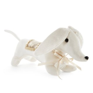 OZDOBA ŚWIĄTECZNA 555 20 X 6 X 8 CM KREMOWY