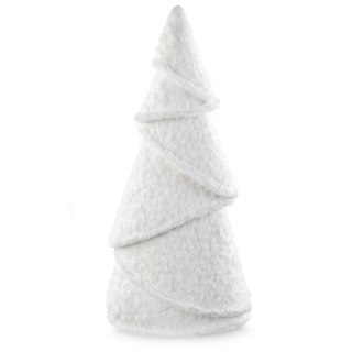 Figurka dekoracyjna świąteczna CHOINKA z lśniącymi drobinkami