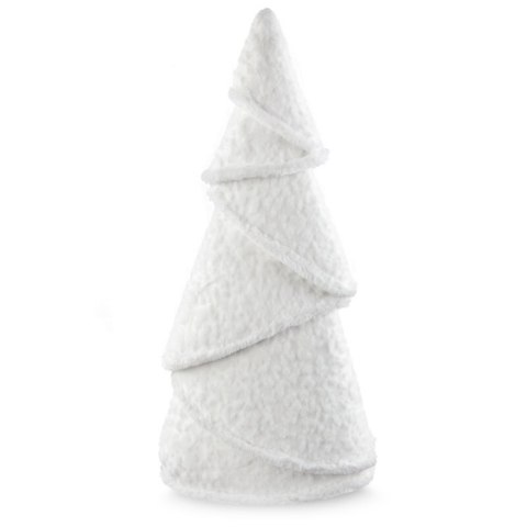 Figurka dekoracyjna świąteczna CHOINKA z lśniącymi drobinkami